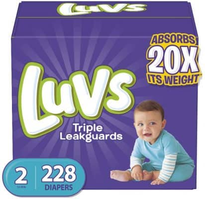 Luvs Leakguards Disposable Diapers