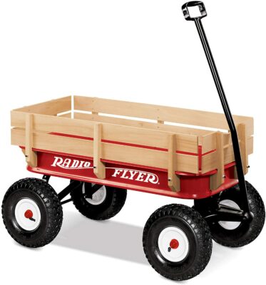 Radio Flyer Full Size All-Terrain Steel & Wood Wagon