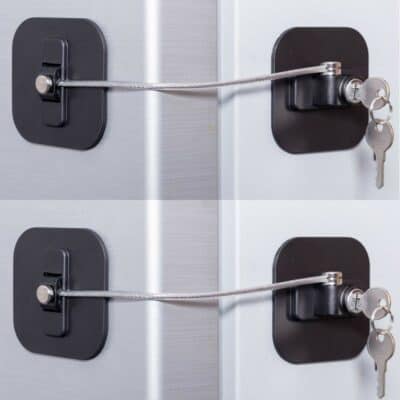 BAOWEIJD Fridge Lock with Keys