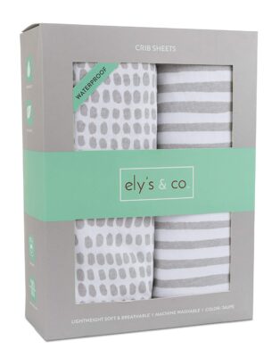 Ely’s & Co. Waterproof Crib Sheet