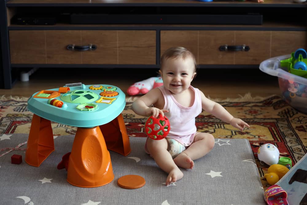 best baby activity table