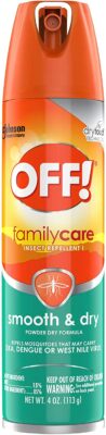 OFF! FamilyCare Insect Repellent I Smooth & Dry 4 Ounce