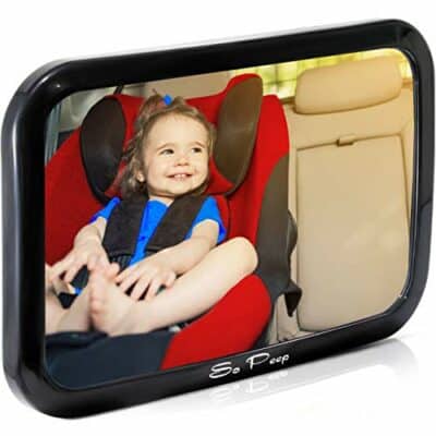 So Peep Shatterproof Baby Backseat Mirror