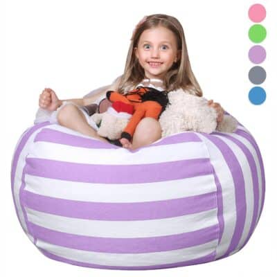 WEKAPO Stuffed Animal Storage Bean Bag