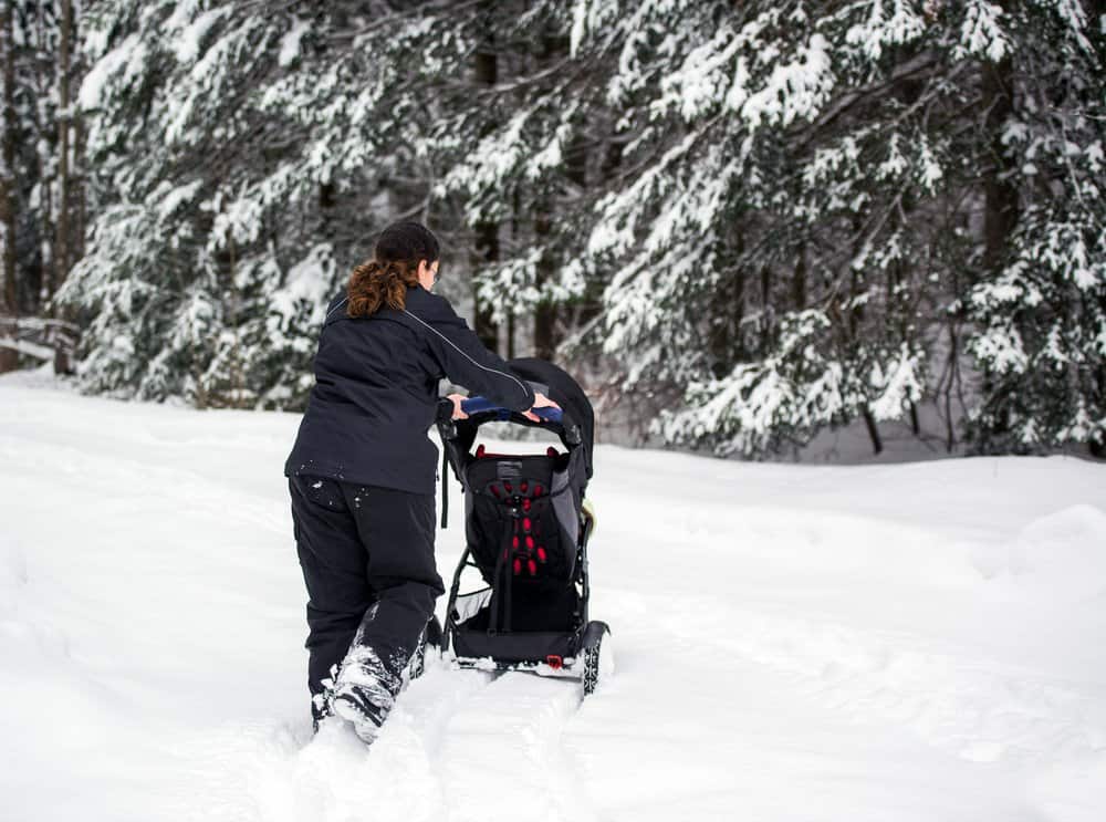 best stroller for snow