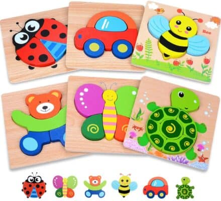 Magifire Wooden Toddler Puzzles
