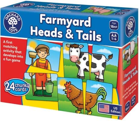 Orchard Toys Farmyard Heads and Tails