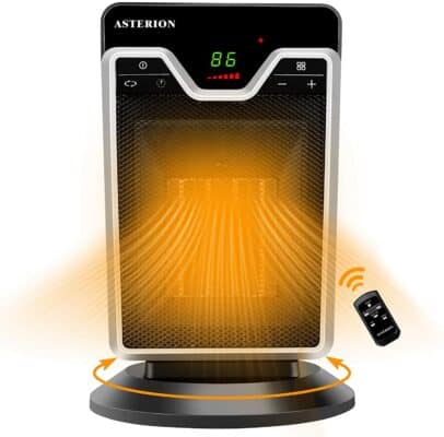 Asterion Portable Oscillating Electric Heater