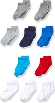 Hanes Baby Boys Ankle Sock 10-Pack