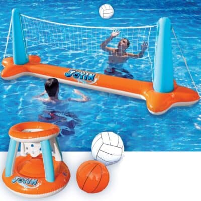 Joyin Floating Volleyball and Basketball Set