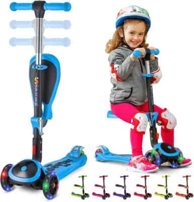 SKIDEE Kick Scooter for Kids
