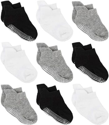 Zaples Baby Non-Slip Grip Ankle Socks