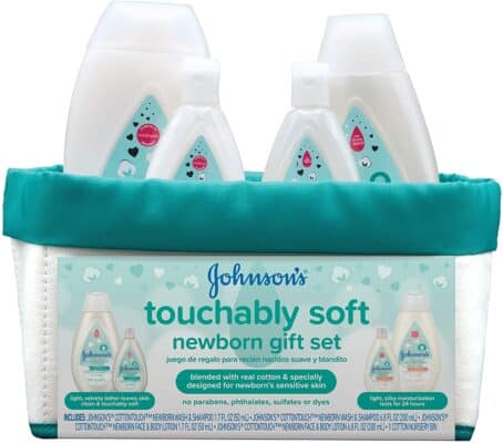 Johnson's Touchably Soft Newborn Baby Gift Set