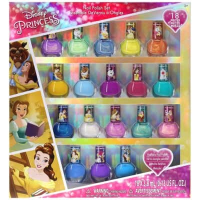 Princess Belle Peel-Off Nail Polish Set