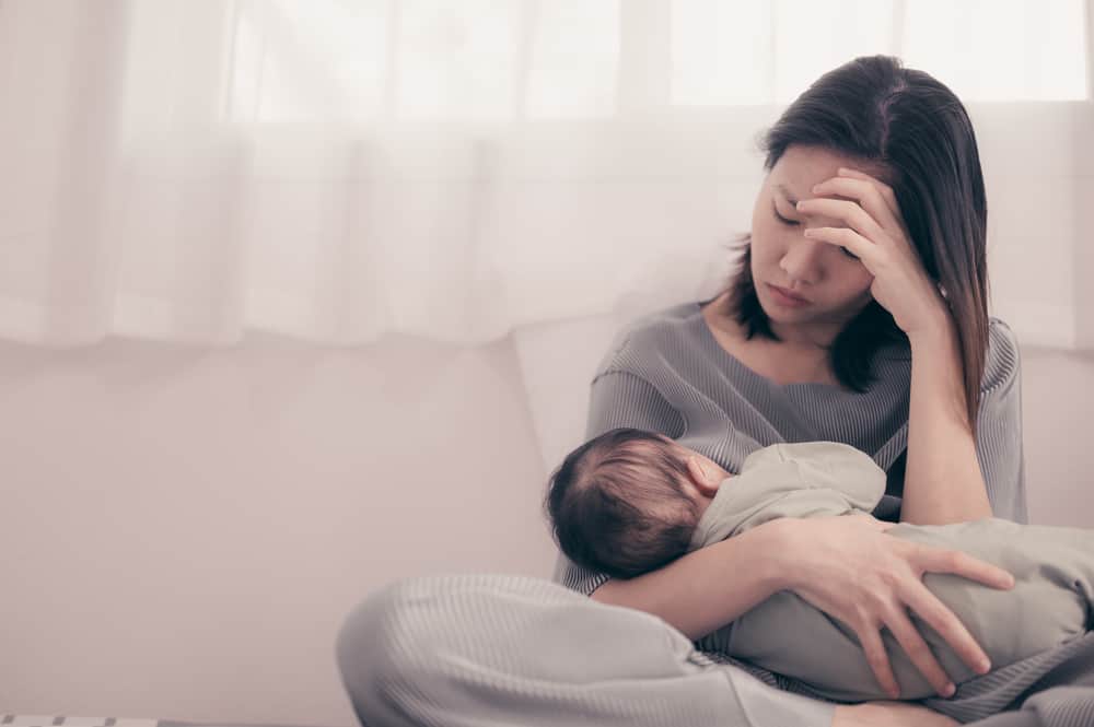 mother with postpartum depression